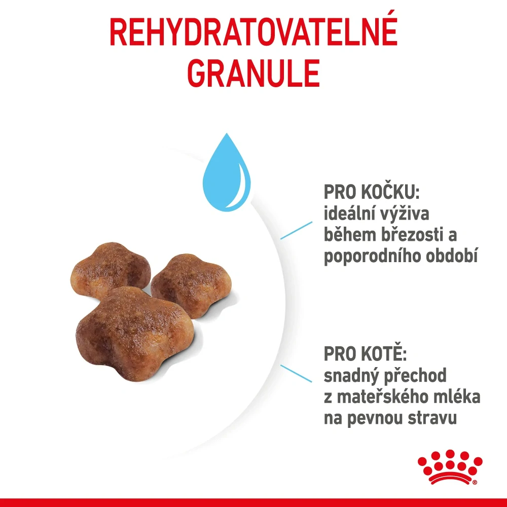 ROYAL CANIN Mother & Babycat Granule pre kotné alebo kojace mačky a mačiatka, 400g