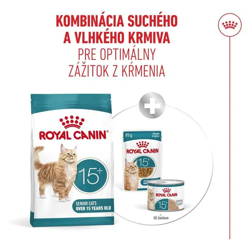 ROYAL CANIN Ageing 15+ cat Granule pre starnúce mačky staršie ako 15 rokov, 2kg