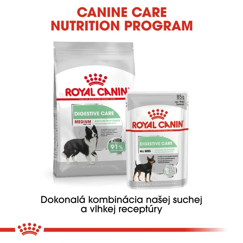 ROYAL CANIN Medium Digestive Care Granule pre stredných psov s citlivým trávením