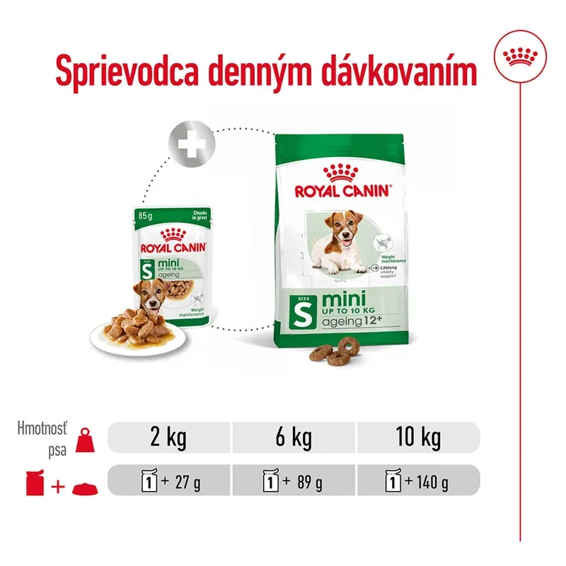 ROYAL CANIN Mini Ageing 12+ Kapsička pre dospelé malé psy, 85g
