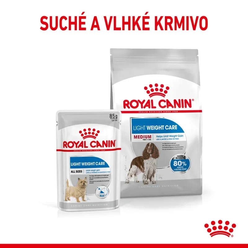 ROYAL CANIN Medium Light Weight Care Diétne granule pre stredných psov, 12kg