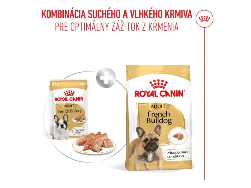 ROYAL CANIN French Bulldog Loaf Pouch Kapsička s paštétou pre francúzskeho buldočka, 85g