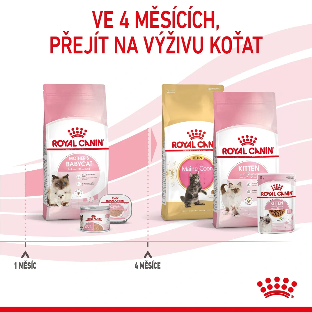 ROYAL CANIN Mother & Babycat Granule pre kotné alebo kojace mačky a mačiatka, 400g