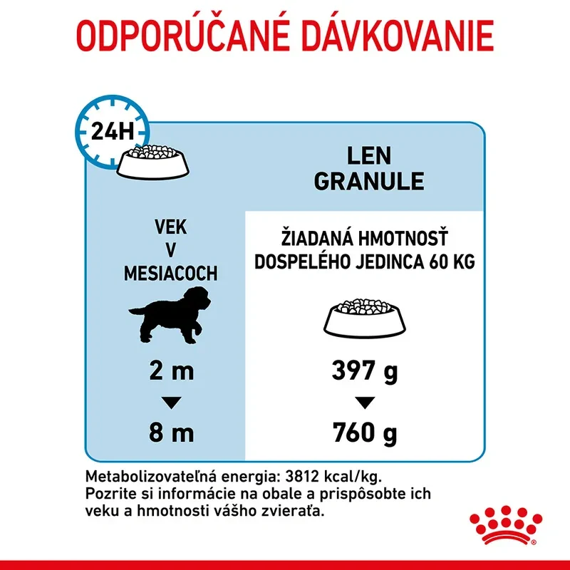 ROYAL CANIN Giant Puppy Granule pre obrie šteňatá, 1kg