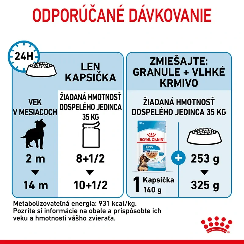 ROYAL CANIN Maxi Puppy Kapsička pre veľké šteňatá, 140g